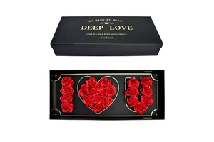 Wholesale Mother Day Gift Red Gift Box Roses I love You Pendant for Mom Birthday Gifts Women Grandma