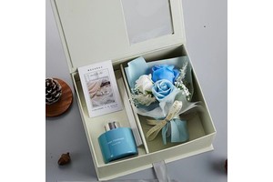 Gift Set Birthday Mother's Day Present for Women Soap Flower Aromatherapy Gift Box Valentine's Day Gift Ideas