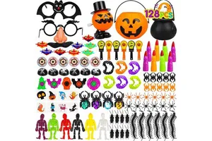Halloween Party Toys Assortment Party Gift Bulk Prizes Box Kids Favors for Trick or Treat