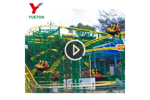 Yueton Supplier Funfair Attractions Equipment Rides Suspended Roller Coaster