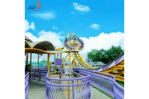Amusement Funfair Park Children Adult Attraction Game Mega Disco Flying UFO Rides With High Quality