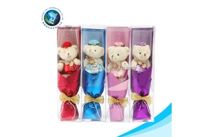 Valentine's Day Gift Stuffed Single Bear Cute Plush Teddy Bear Bouquet