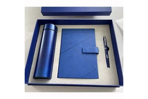 Gift Ideas 2026 Promotional Wedding Souvenirs Luxury Leather Diary Notebook and Pen Gift Sets for Women Guests