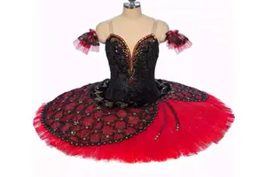 Women's Cotton Professional Ballet Tutu Venice Carnival Other Variations Competition Stage Dancewear
