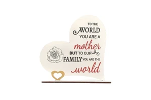 Spot Mother's Day Wooden Gift Creative Office Decoration Object Desktop Mother's Day Decoration