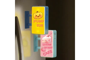 Custom Magnetic Mini Fridge Sticker Light Box Custom Logo Led Magnetic Fridge Sticker Personalized Gift