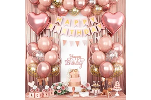 Factory Customizable Birthday Party Balloon Set OEM/ODM Accepted Black Gold/Navy Blue Party Supplies