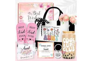 Lunaire Plush Mom Gifts for Mother's Day & New Year Unique Birthday Gift Basket with Relaxing Spa Care Package-Best Mom Ever