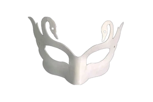 Masquerade Mask Original La Maschera Del Galeone Carnival Mask Hand Made Painted Venice Italy Party Masks Halloween Paper White