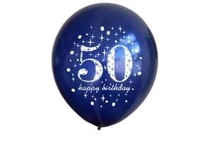 Cvpartyon Factory Customizable Printed Single Latex Balloon Confetti Set 2.8g for Unisex Adult Birthday Party Decorations