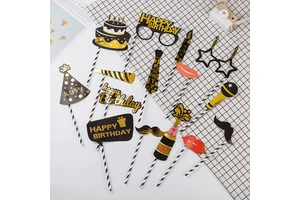 Hot New Birthday Decoration Items Cute Adult Birthday Party Decorations Props Party Supplies