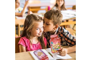 Modern Valentine's Day Decorations & Party Supplies Includes Candy Snacks Card Bags