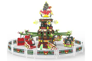 Christmas Theme Carnival Attraction for European Fairground,funfair
