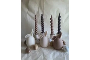 Bunny Candle I Easter Bunny Candle I Easter Egg I Easter