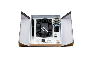 Men's Father's Day Gift Set Belt Watches Valentine's Day Fashion Gifts for Men