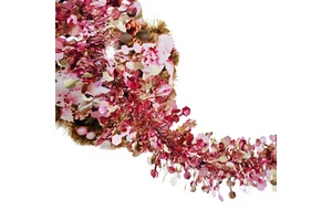 Wholesale Christmas New Year's Day Atmosphere Decoration 2 Meters Plastic Flowers Artificial Decoration Party Supplies
