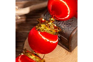 Exquisite Daoge Hot Stamping Lantern String Hanging Decoration Chinese New Year Home Decor Gift Festival Festive Supplies