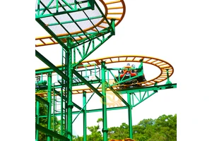 Hot Selling Spinning Roller Coaster Safe Stable And High Quality For Scenic Spots
