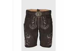 Men's Traditional German Oktoberfest Lederhosen Short Length Party Dress for Beer Festival Music Band Dancing Summer OEM Supply