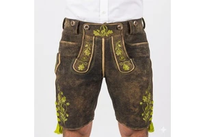 OEM Customizable Bavarian Oktoberfest Lederhosen High Quality Men and Women's Costumes 2026 , Hirschlederhosen , wildbockleder