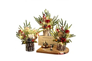 Luminous Christmas Tree Desktop Ornament Arrangement 20cm-50cm Holiday Home DM888