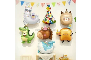 Wholesale Inflatable Toys Gift Animals New Mylar Dinosaur Aluminum Cartoon Party Happy Birthday Decorations Mini Foil Balloon