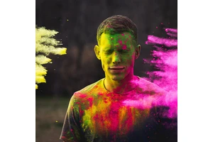 Hot Selling Festival Product OEM/ODM Coloful Cornstarch Biodegradable Party Holi Powder