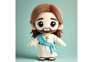 Customized Jesus Toy New Design Christian Savior Jesus Stuffed Toy Jesus Sleeping Pillow Gift Plush Doll Custom Plushies