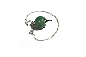Green Aventurine Ball Shaped Dowsing Reiki Healing Pendulum Buy Online From N H AGATE Decorative Showpiece Pendulums