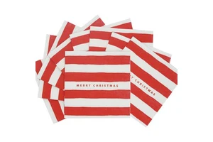 3 Ply Hand Napkins-Folded Paper for Thanksgiving Valentine's Day & New Year Celebrations