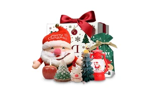 Wholesale Customized Christmas Gift Set for New Year Mother's Day Valentine's Day Scented Candle Socks Tumbler Gift Box