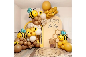 Party Air Bubble Event Birthday Party Decoration Wedding Standard Kids Black Gold Silver Balloon Arch Kit Sets