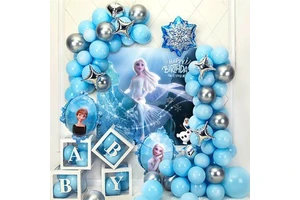 Children's Birthday Party Decoration Balloon Wholesale Happy Birthday Baby Balloon Set Scene Decoration Supplies Manufacturer