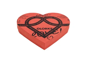 Custom Luxury Valentine's Day Heart Jewelry Gift Packaging Box