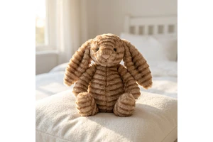 Ultra High Quality Super Soft PP Cotton Plush Embroidered Stress Relief Toys Easter Mother Day Birthday Gifts Jelly Cat Bunny