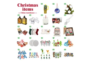 China Warehouse Christmas Gift Lantern Photo Board Music Box Santa Sock Grinch Mugs Key Chains Christmas Gift for Kid and Family