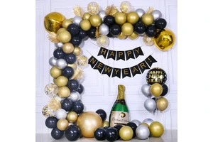 Hot Sale Room Decoration Happy New Year Balloon Set Party Supplies