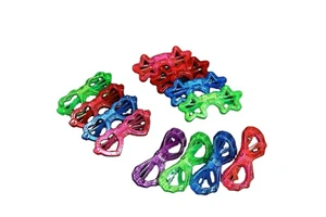 HAPU LED Glow Glasses 7 Shape Glow in the Dark Party Supplies Favorite Kids Adult Light up Toy Glasses Birthday Christmas Props