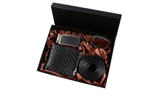 Cross-border Men's Business Dad Set Belt Wallet Sunglasses Bracelet Personalized Valentine's Day Father's Day Gift Model M2952