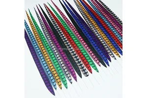 Wholesale Dyed Artificial Lady Amherst Pheasant Long Feathers For Carnival Costume Festival Samba Decorations