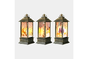 Christmas Lanterns Square & Hexagon Shape Eco-Friendly Reusable Durable Christmas Crafts Presents Factory Direct Price Wholesale