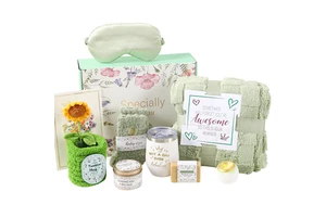 Father's Day SPA Gift Set Spa Self Care Gift Box for Men Get Well Soon Birthday Unique Presents