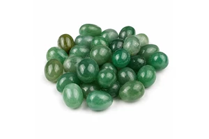 Natural Green Aventurine Mini Eggs 15*20mm Easter Basket Fillers Kids Gifts Wholesale