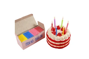 Wholesale China Factory Classical Spiral Happy Birthday Candles With Parties