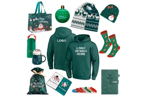 Customized Design Christmas Elements Christmas Holidays Gift Set Corporate Promotional Gift Items Set Christmas Days Gift Set