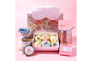 Best Selling Products 2023 Holiday Valentines Day Gift Basket Set Self Care Luxury Women Bath Spa Gift Set Birthday Gift