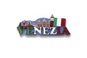 OEM Custom Printed Resin Venice Italy Fridge Magnet Souvenir Venezia Magnet
