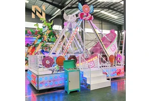Nova Rides Children Park Kids Rides Mini Pirate Ship Theme Park Carnival Fairground 8-12 Seats Mini Pirate Ship Ride