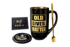 Dad Gifts Fathers Day Gift Ceramic Mug Porcelain Coffee Cup Custom for Father Day with Spoon and Gift Box