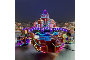 Amusement Park Kids Rides Carnival Venice Spaceship Game 24 Seats Rotating Venice Boat Ride for Sale